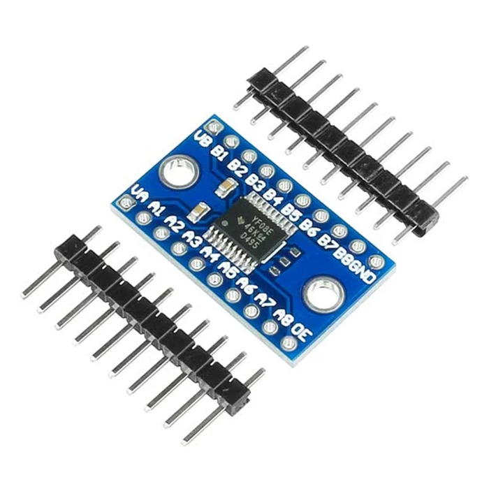 Двухнаправленный модуль преобразователя логического уровня TXS0108E, 3,3 В, 5 В, 8 каналов, TXB0108, модуль взаимного преобразования TXS0108