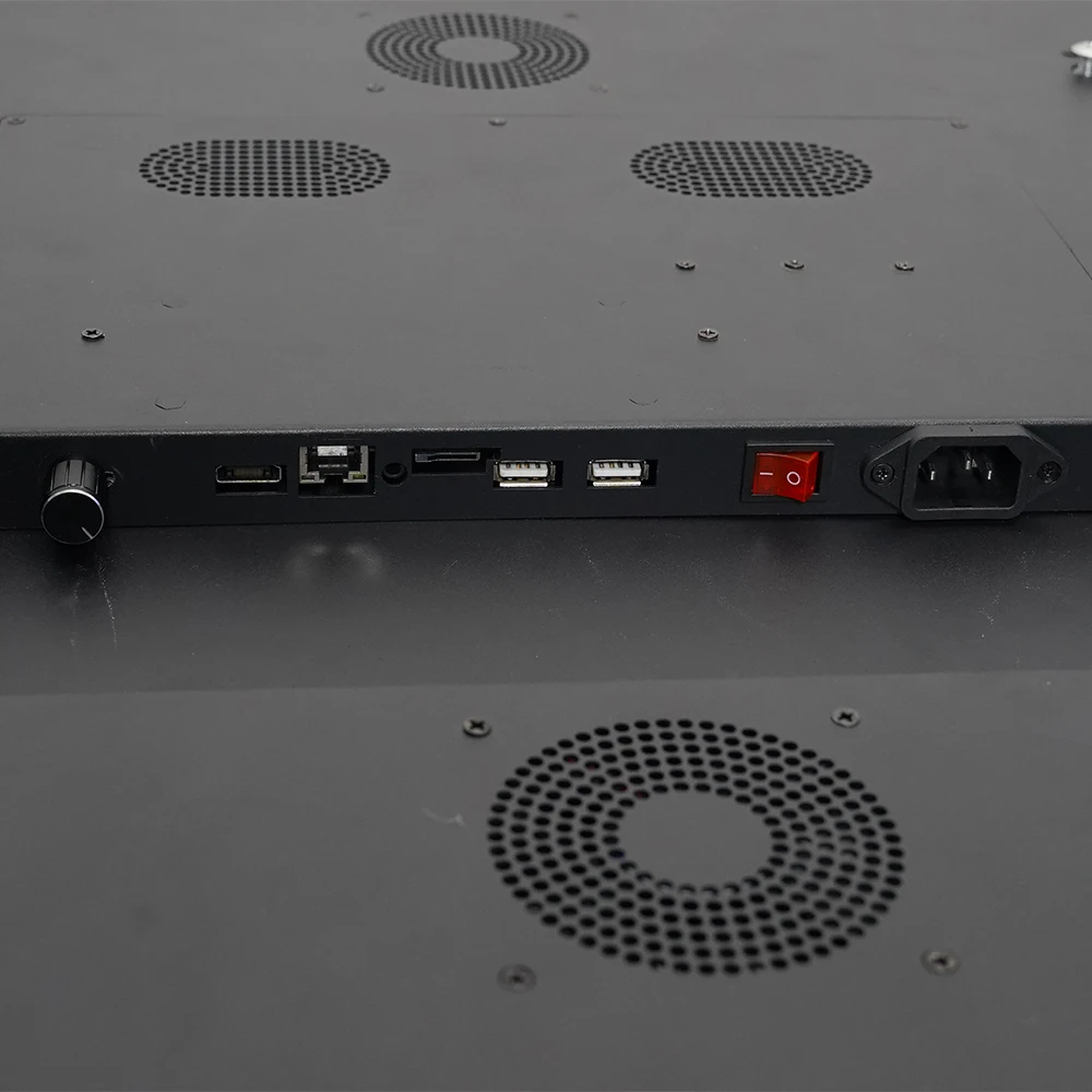 43-Inch High Brightness Slim IP55 Waterproof LCD Outdoor Monitor Display Capacitive Subway Wayfinding Digital Signage Wall