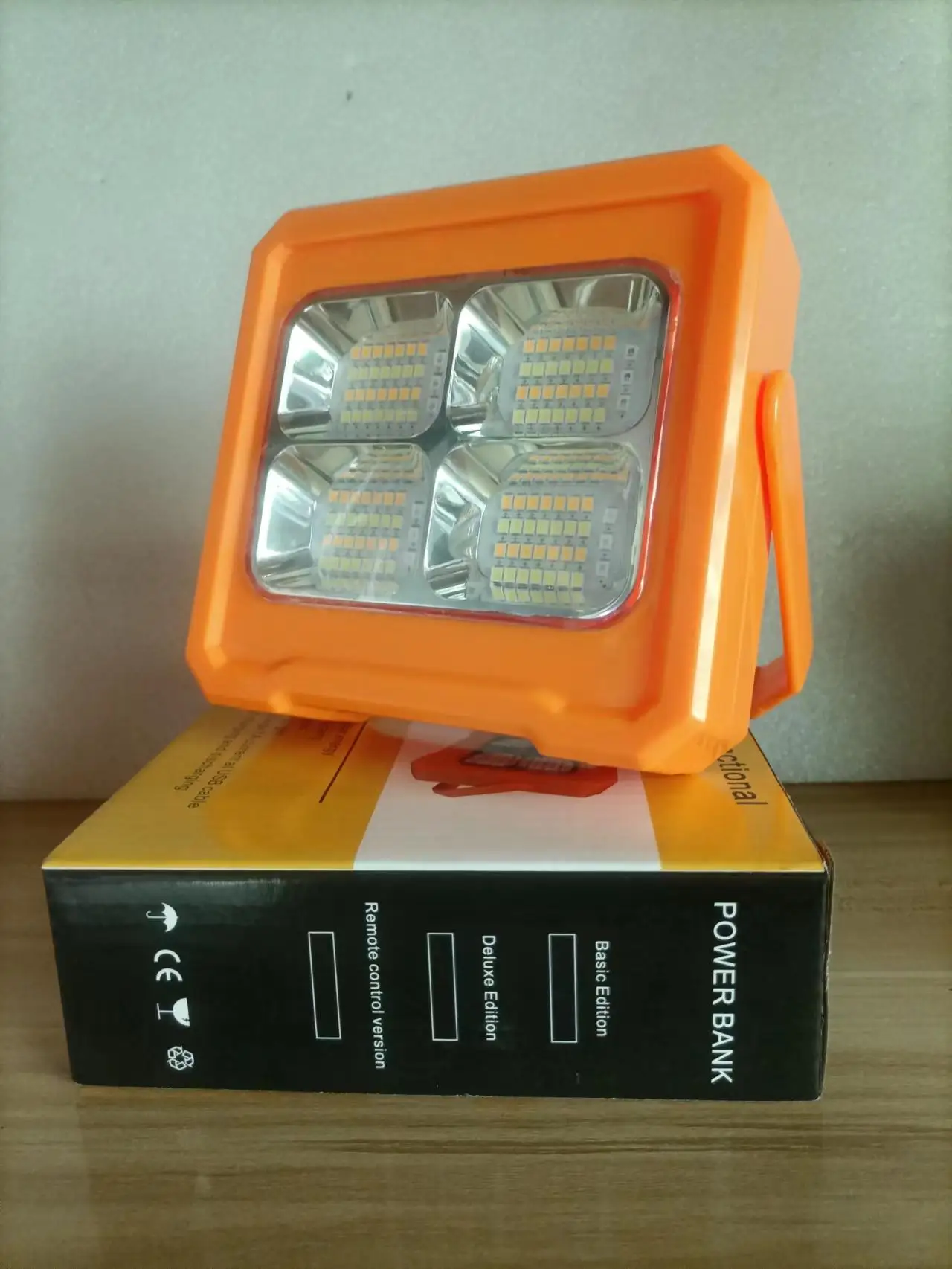 Solar  Lawn Light outdoor sport light for car  fishing camping lamp battery built in 3 light modes