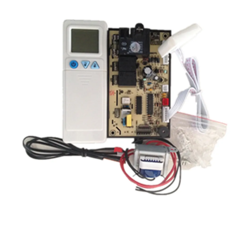 factory sell  air conditioner pcb board control system with big remote kt 1000 auto start double sensor DC pcb
