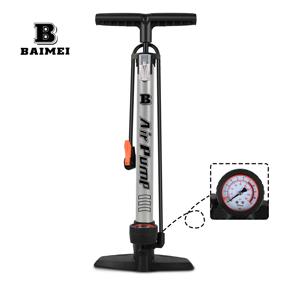 BM All Star Factory Direct Sale Professional hand tools Hand pump with Barometer