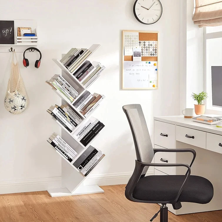 Modern Revolving Bookcase Mini Wood Shelf Wholesale Private Label Sofas for Living Room Solid Wood Furniture