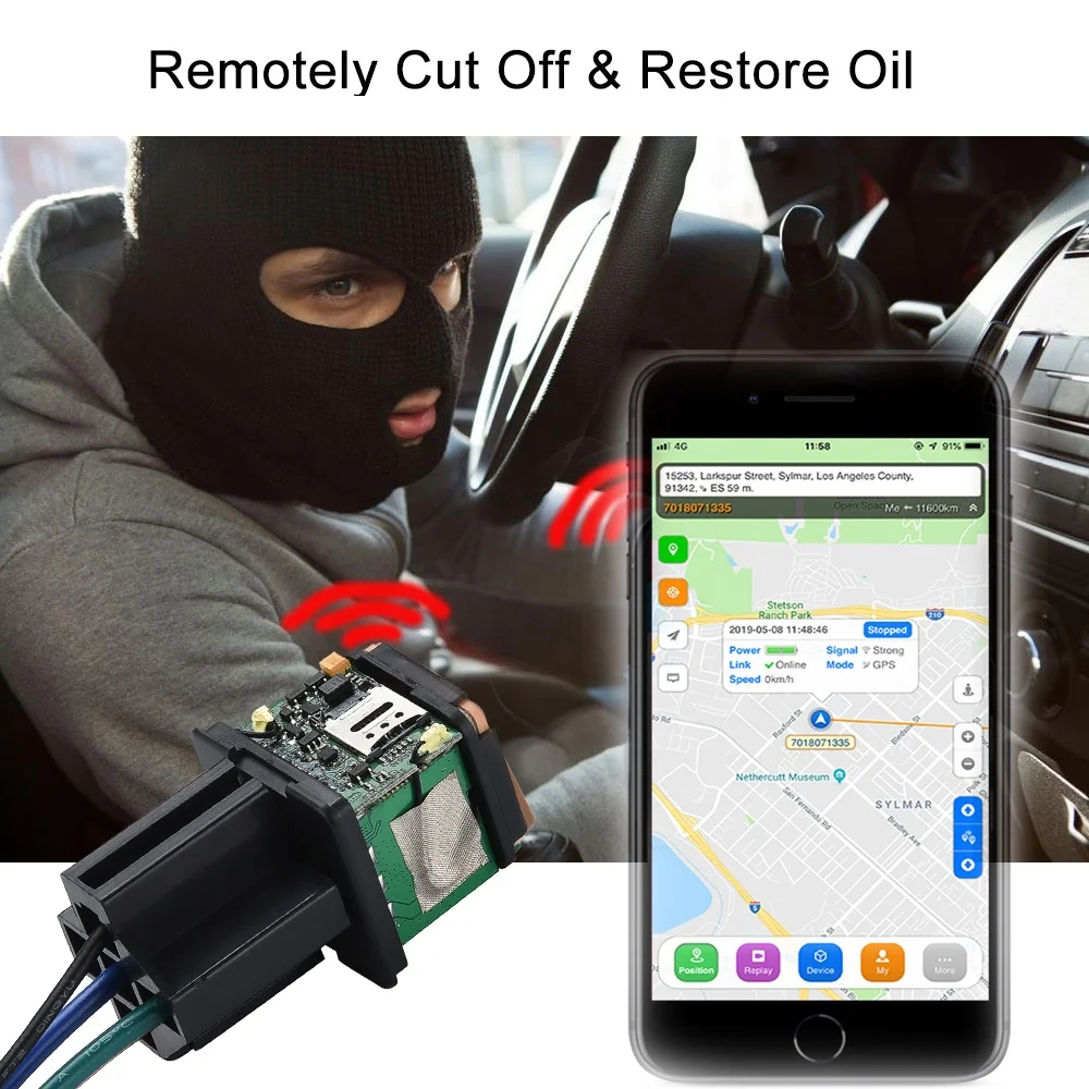  SinoTrack небольшой ST-907 анти-потерянный реле GPS устройства