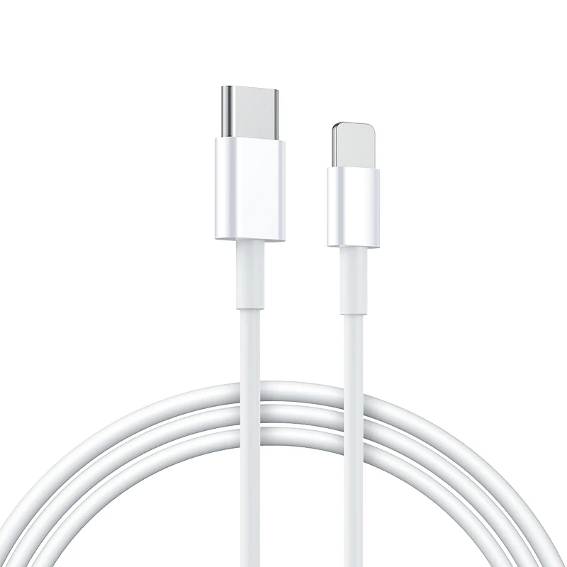 Box Packed Hot Selling TPE  USB C To Lightning Cable PD18W Fast Charging PD Charger Cable for iPhone