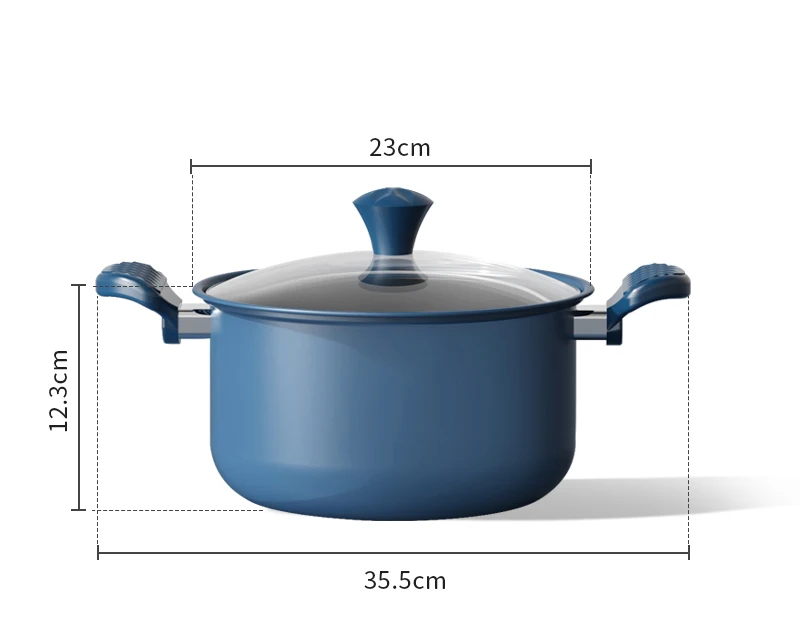 2022 hot sale Multi-function Noodles Pot new style casserole with built-in strainer Pasta Pot