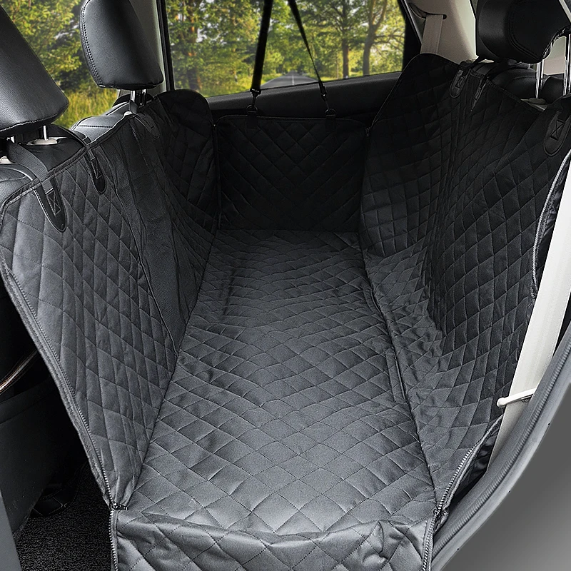 Luxury Wholesale Dog Car Seat Protector Covers Waterproof Pet Car Seat Cover With Mesh Window