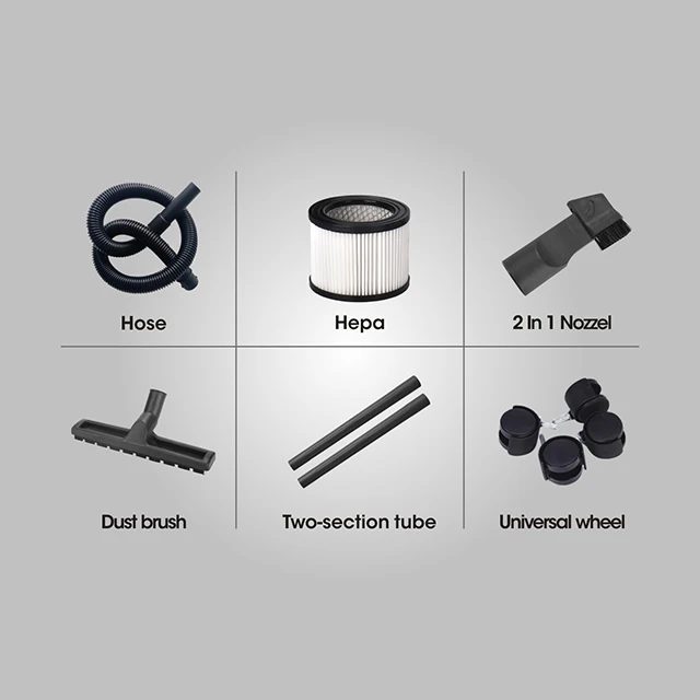 High quality  bacuums comercial complete set of accessories, suitable for home use