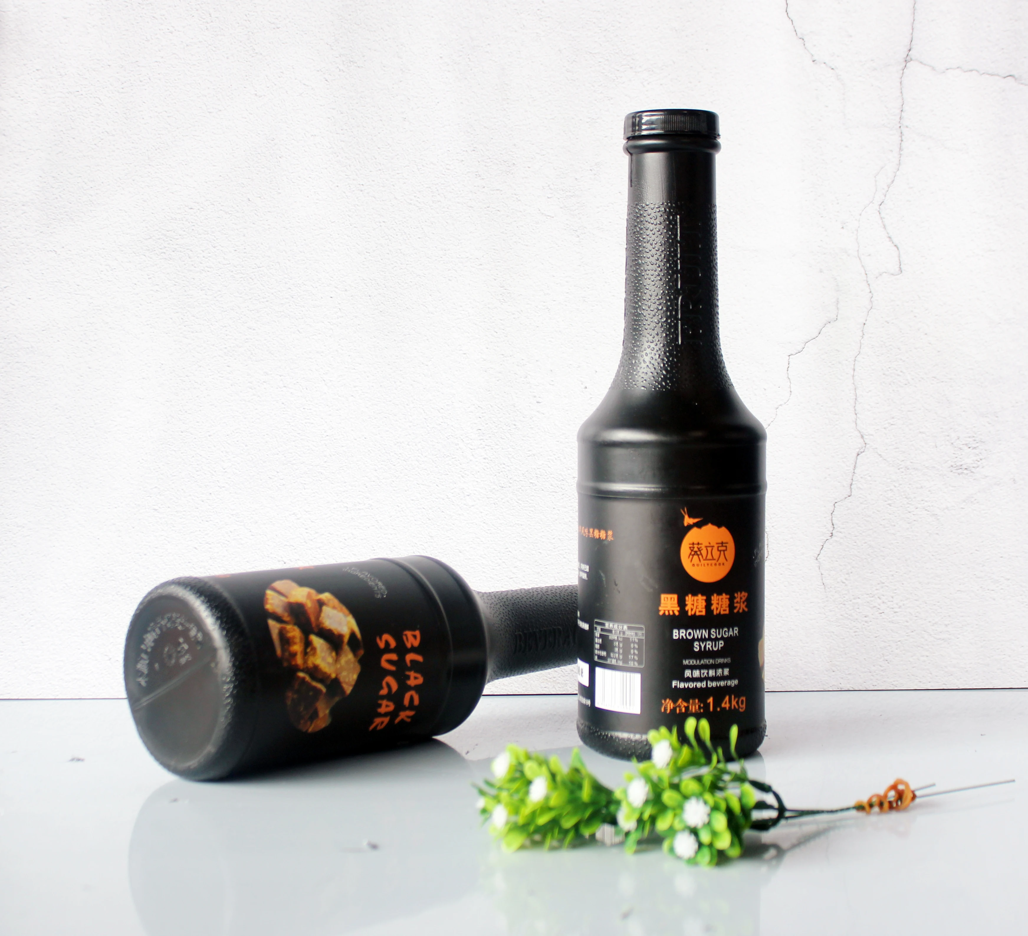 Hot Sale liquid flavored brown black sugar syrup