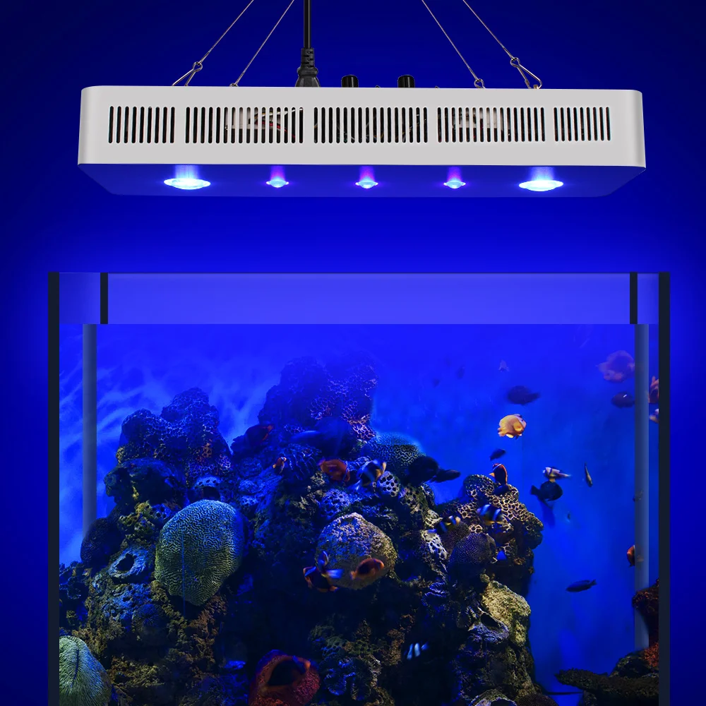 New arrival intelligent WIFI control 165W aquarium light for coral reef