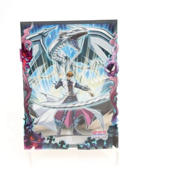 Art Print Card sleeves Over Outer Yugioh MTG TCG Custom Plastic Cards Deck Protector Anime Game Holographic sleeve