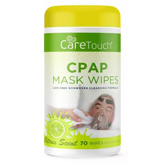 Natural organic fiber barrel cpap wipes antibacterial  biodegradable CPAP mask wipes