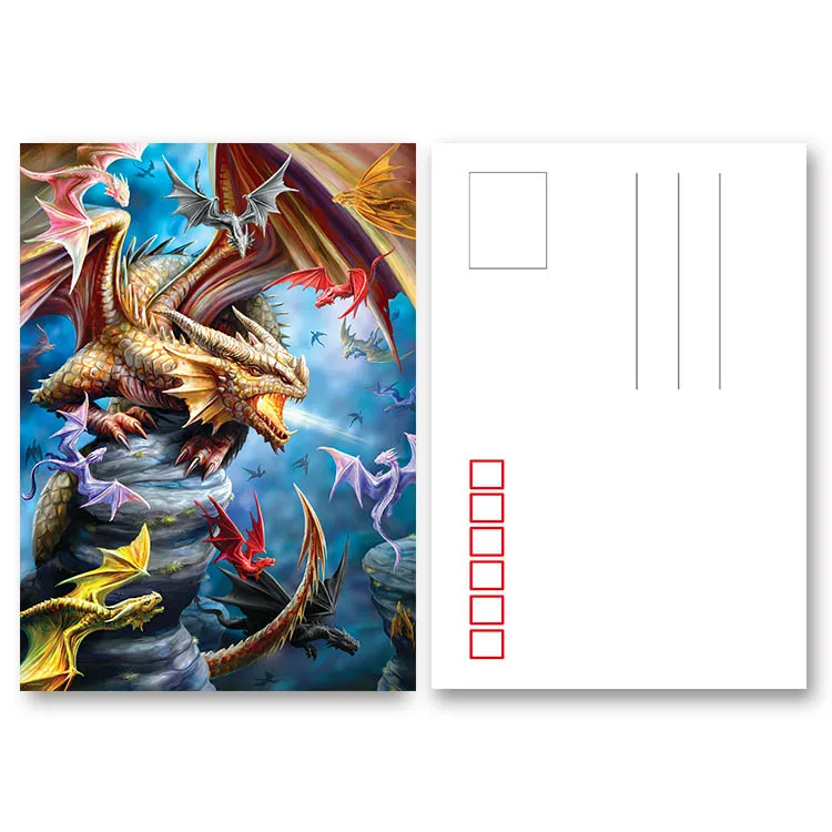 
Custom 6x4 inches 3d lenticular printing postcard for holiday and souvenirs gifts 
