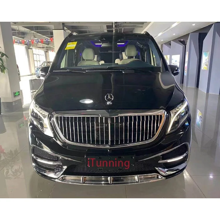  Facelift полный W446 W447 Комплект кузова автомобиля для Mercedes Benz Vito V250 V260 2016-2020 обновление до maybach стиль кузов