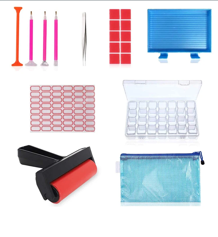 Rainstorm Seaside Lighthouse Sea Waves Beating Coast 5d Round Drill Diamond Painting for Adults