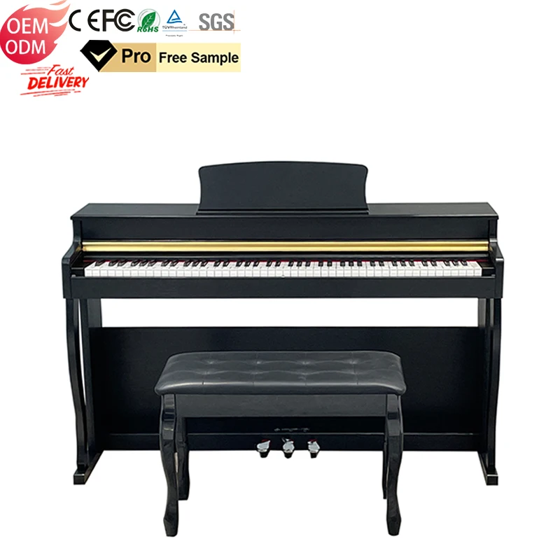 Premium Materials Music Keyboard Instruments Electronic Piano Electric Piano 88 Keys Digital Piano For Sale