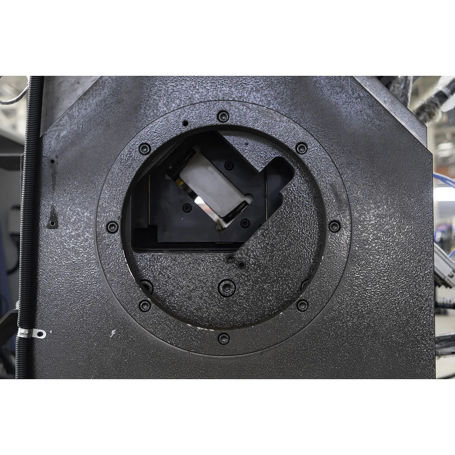 High Efficiency CNC Combined Flat Steel Angle Steel Punching Marking And Shearing Production Line