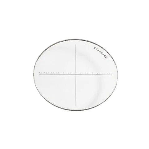 Высокая точность 50 мм оптический увеличительный угол калибровки сетки пластины