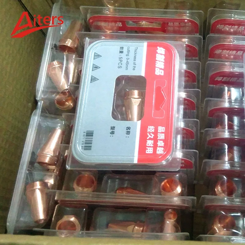 P80 P-80 Air Gouging Nozzle Engroove Tip Replace Carbon Rod Plasma Cutting Torch Consumables