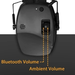 Noise canceling blue tooth earmuffs earmuffs active headphones for shooting electronic earmuff
