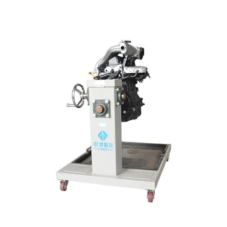 Automotive teaching equipment display engine roll-over stand for training school