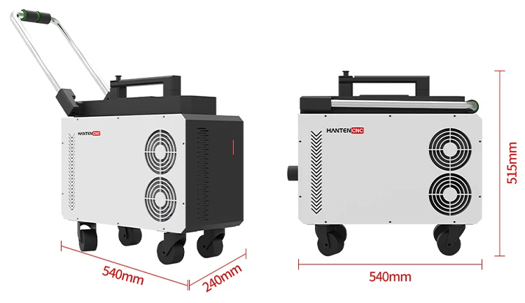 200w 300w Efficient cleaning Stainless steel Carbon steel Aluminum Galvanized sheet High quality Laser Welding Machine
