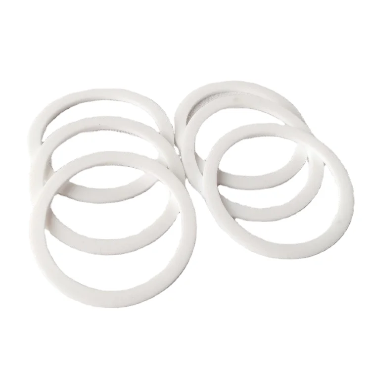 pom ptfe nylon plastic Back-up Rings flat round gasket mat