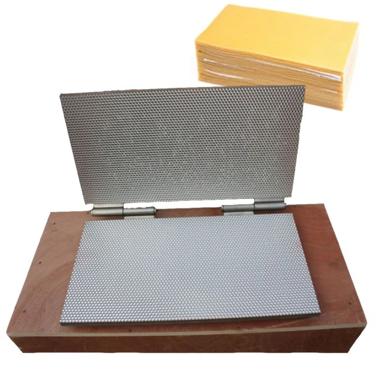Wholesale factory high Quality Manual Beeswax Foundation Sheet Machine