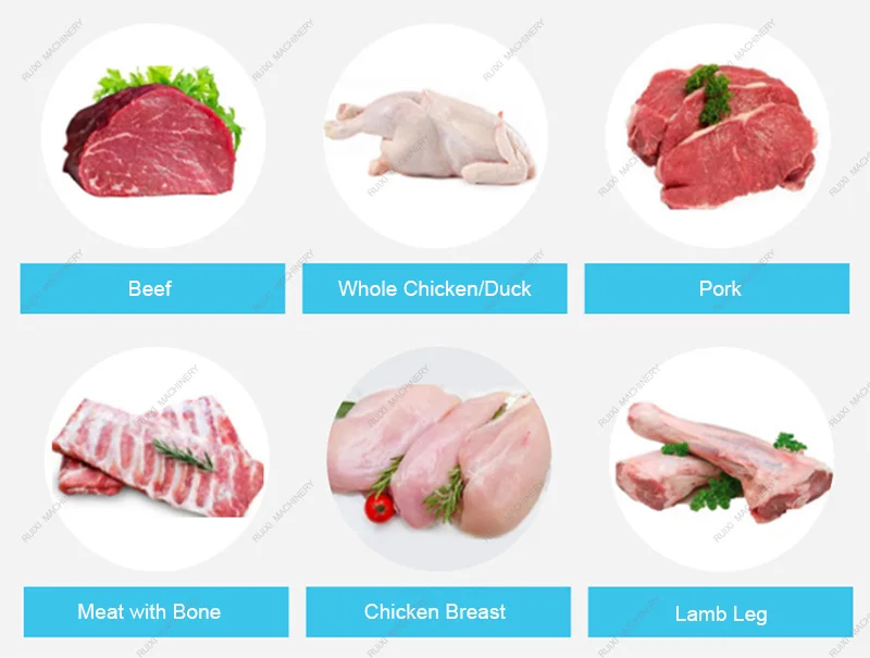 Fully Automatic Saltwater Injection Machine for Beef, Mutton, Chicken, Duck, and Goose Meat Products With Bone