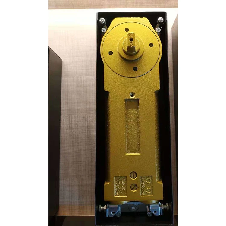 High quality Italy Type Adjustable Heavy Duty double cylinder floor spring for glass door