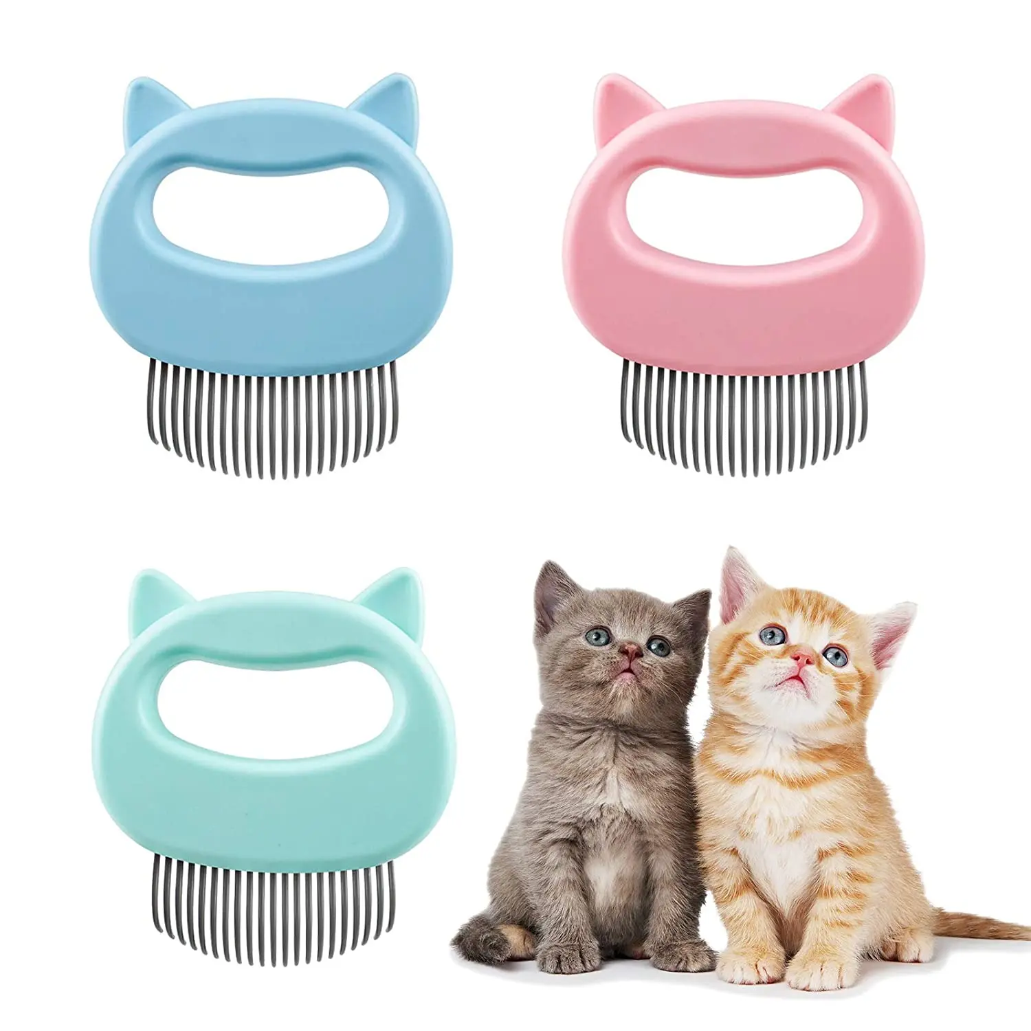 
Cat grooming combs Quality pet de-shedding combs direct from the manufacturer 