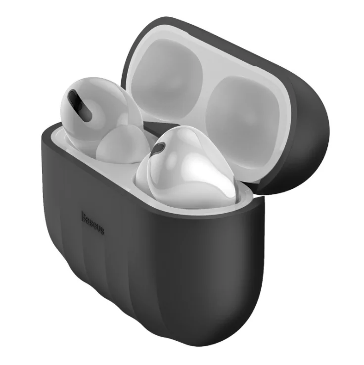 Тонкий силиконовый чехол для наушников air pods