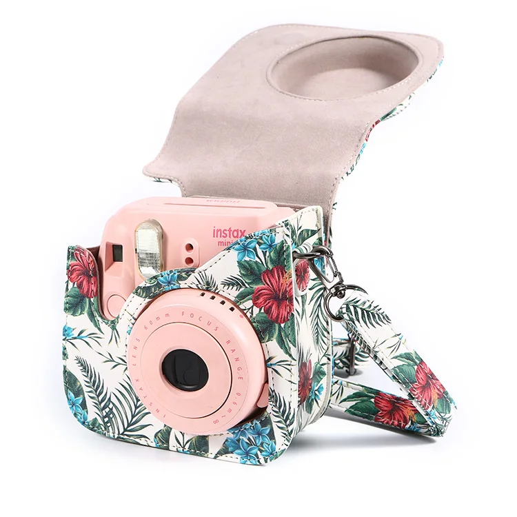 Fujifilm Instax Mini 8/Mini 9 растительный узор камеры чехол