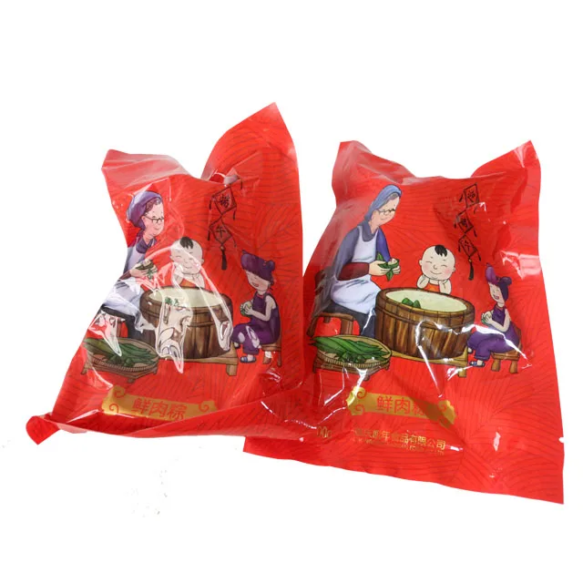
 Качественная традиционная китайская кухня zongzi, пельмени с драконом  