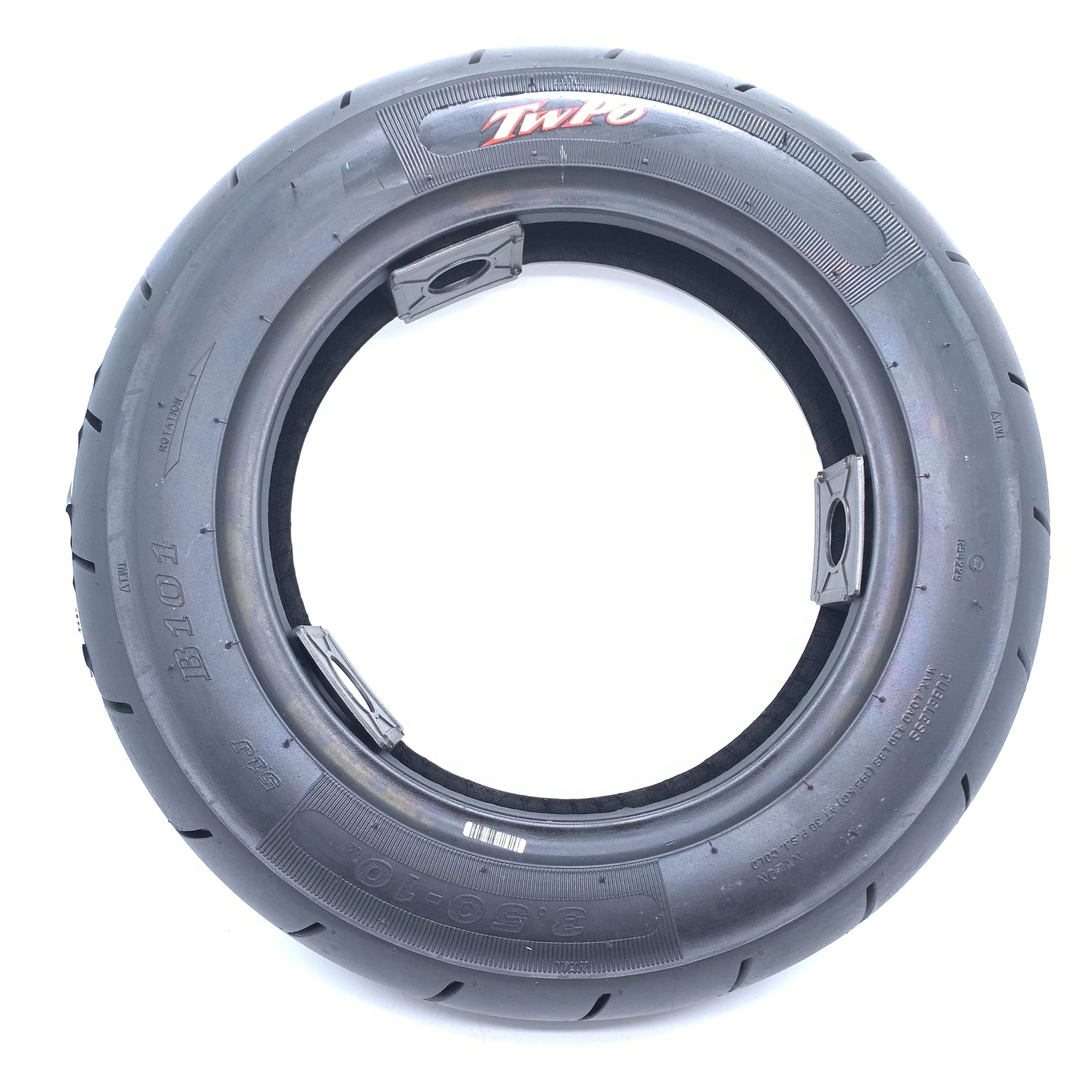 
TWPO 65% hot melt tire one word scar style 350-10 90-90-10 110-70-12 120-70-12 130-70-12 