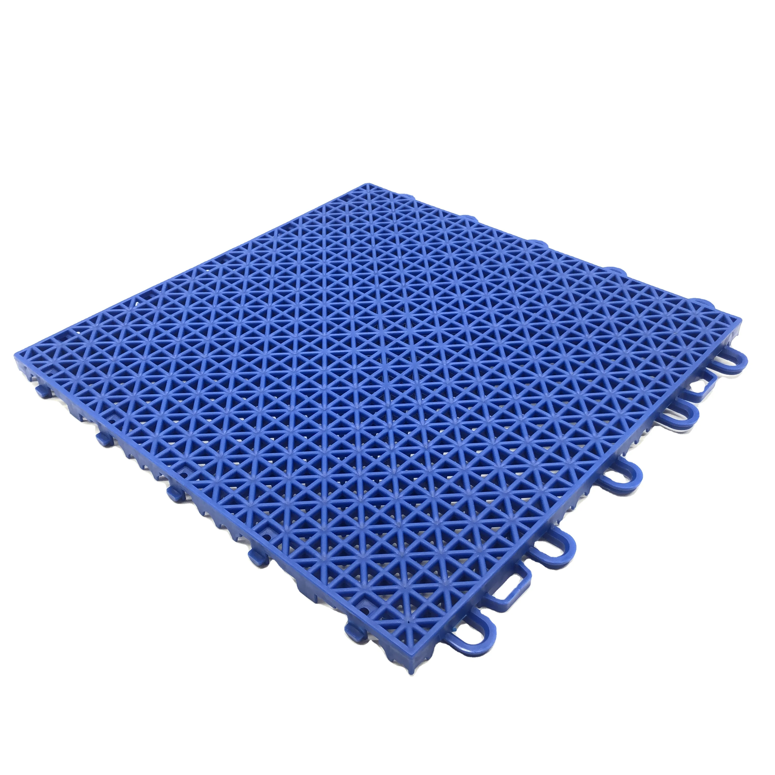 Wanhe high quality portable  tiles for sale diy outdoor basketball tennis pickleball futsal sports court flooring