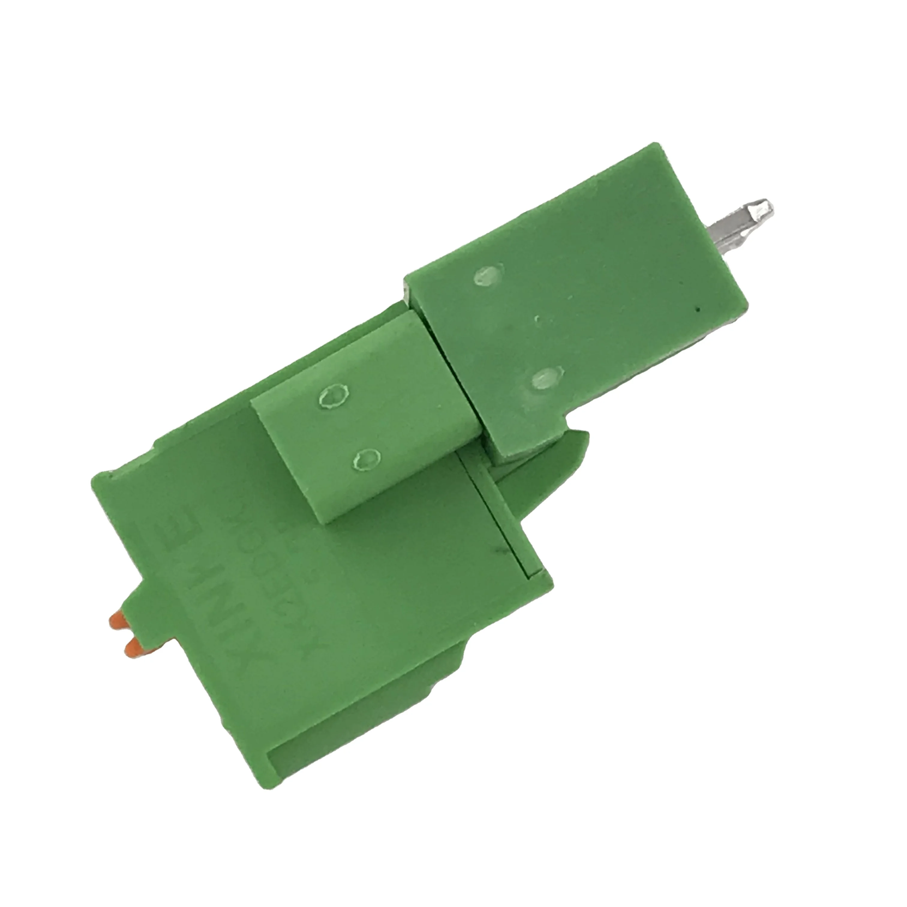 5.08MM pitch push button contact male and female pluggable terminal block with fixed screw