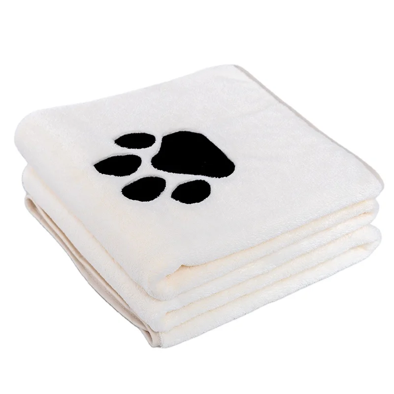 Банное полотенце из микрофибры для собак, банный халат, полотенце для чистки щенков (1600205628463)