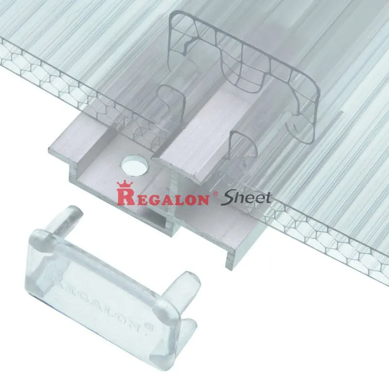 u-shaped lock polycarbonate sheet uv treated polycarbonate for greenhouse u lock pc sheet
