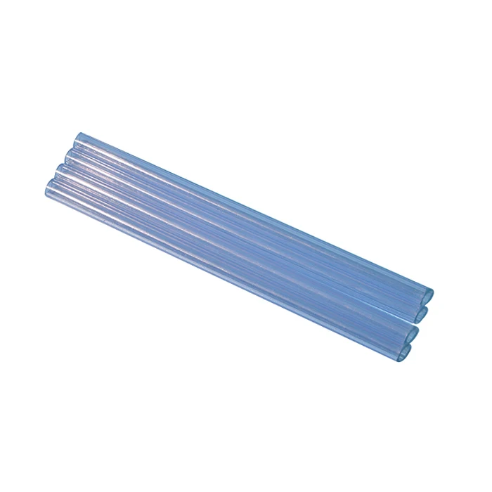 High Quality Low Price PVC Hollow Tube Waterproof Blue Tube Pipe PVC