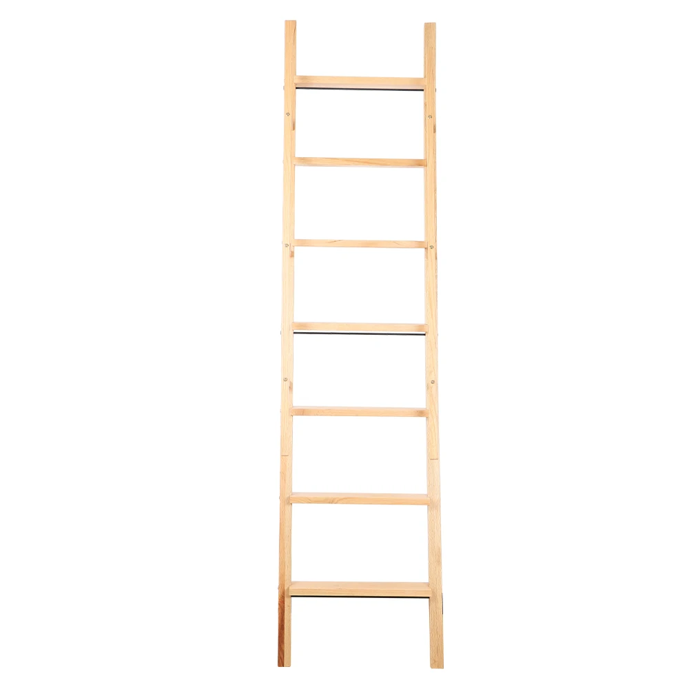 High Quality Hotel Furniture Supplies Bathroom Garden Towel Rack against wood ladder