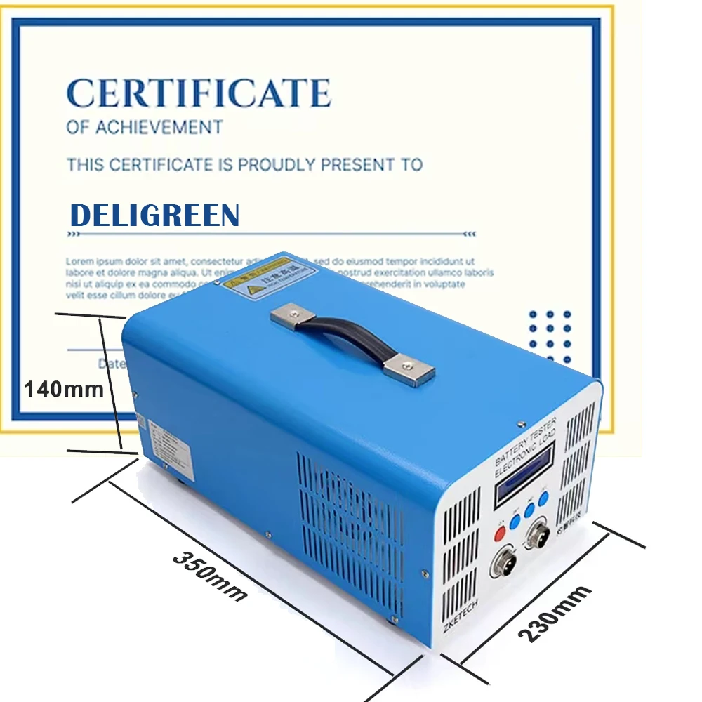 Battery Capacity Tester Electronic Load Large Current Lithium Bateria Charge Discharge Capacity Tester 40A EBC-A40L