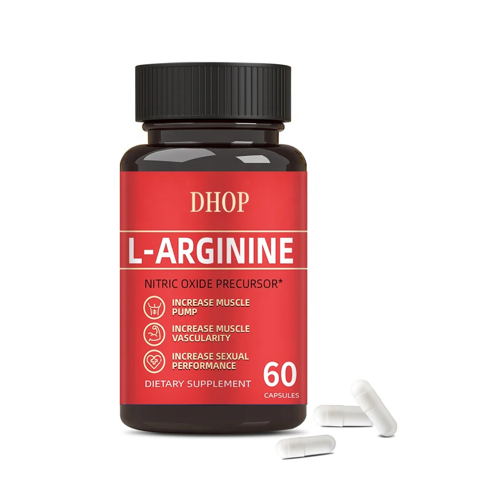 OEM Sport Fitness Supplement Pre workout L-arginine Powder l-arginine Hcl Capsules L arginine