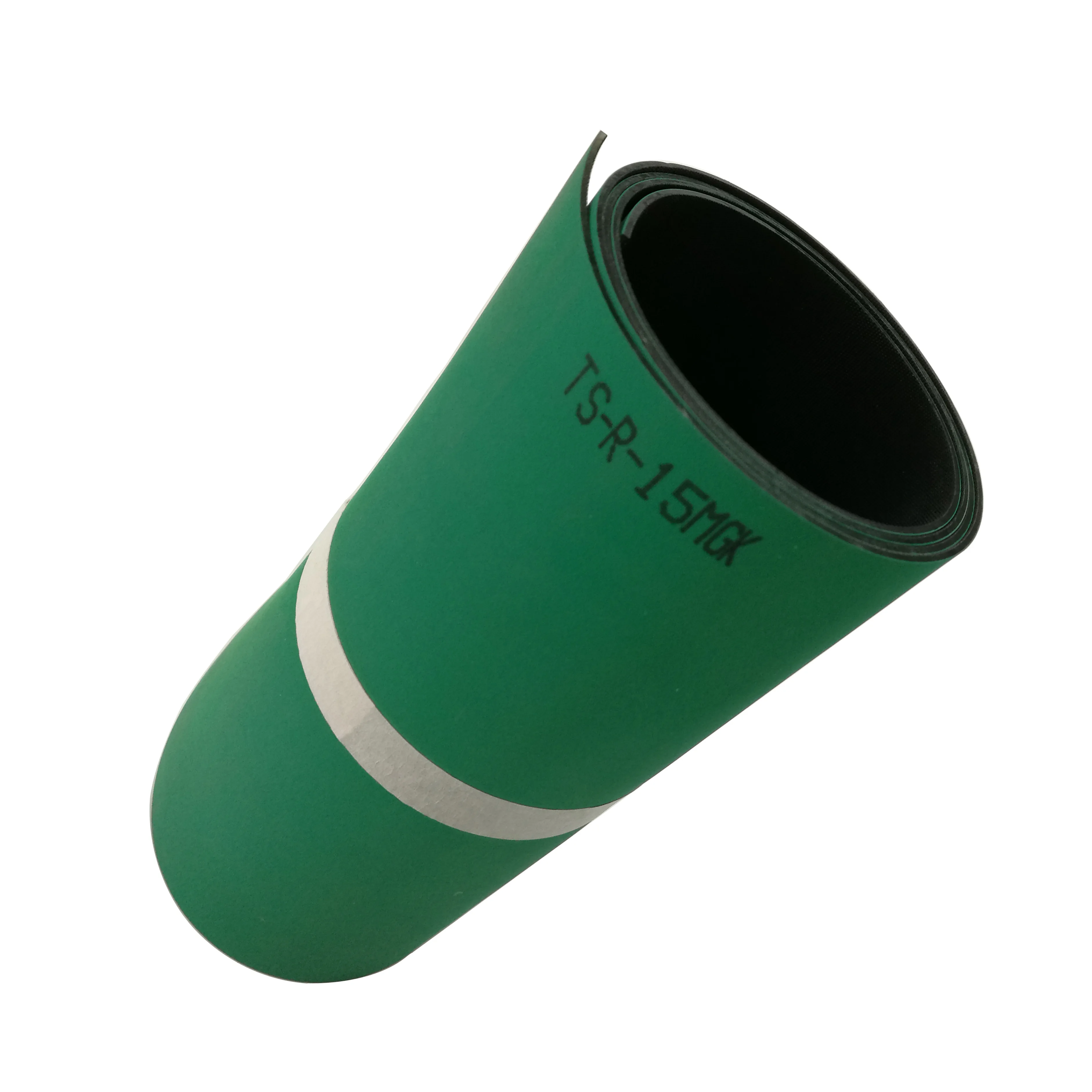 
1.5mm green/black elastic belts rubber belts 