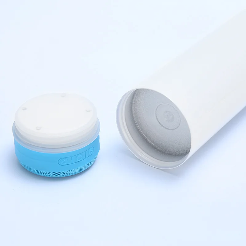 sublimation goods 20oz skinny double layer stainless steel vacuum slim speaker tumbler with wireless speaker for DIY printing