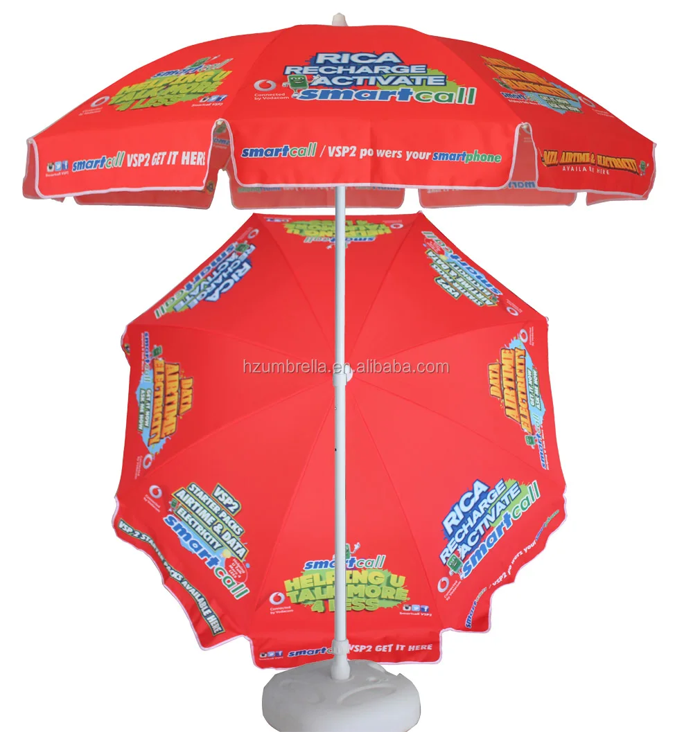 Garden Umbrella with Table,canvas Beach Umbrella,advertising Beach Umbrella
