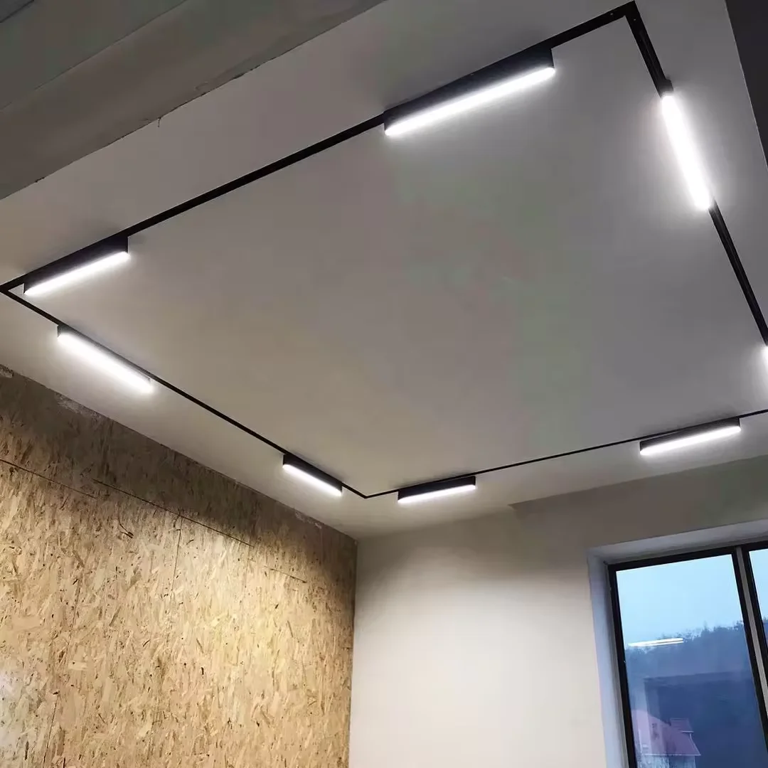 Foldable Led Light Wallwash Magnetic Rail Light With Ce Etl Rohs Led Linear Magnet Track Light