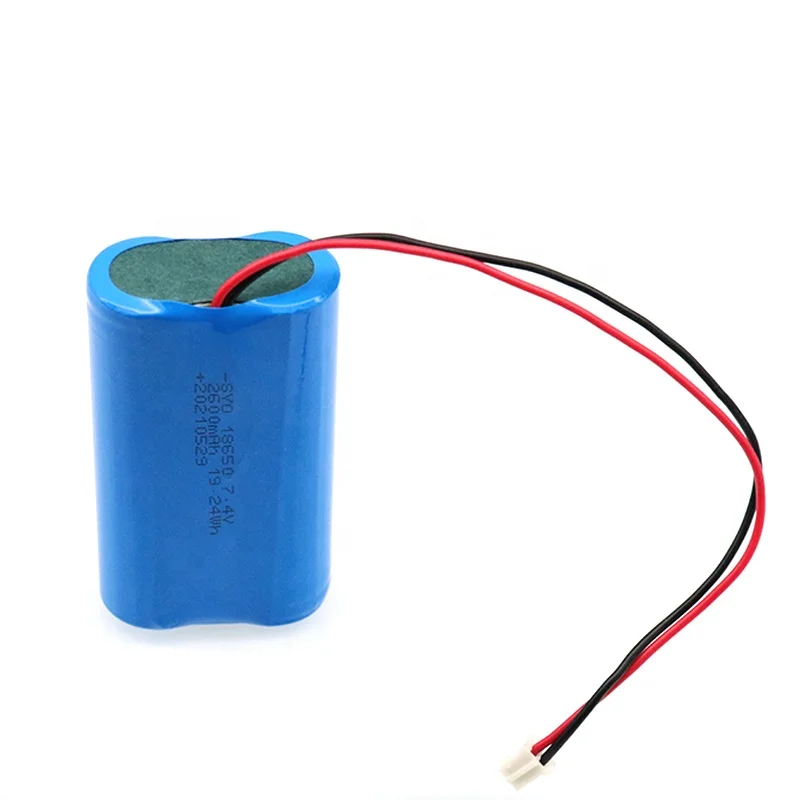 2S1P 7,4 В 1800 мАч 2200 мАч 2600 мАч Icr1865 литий-ионный Аккумулятор 7,4 В 18650 применение бытовая техника