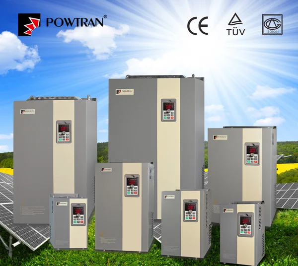 Hot-selling Powtran Solar Inverter Pump AC Solar Frequency Converter VFD 11KW 15KW 18.5KW 22KW Common 3Phase Solar Pump Inverter