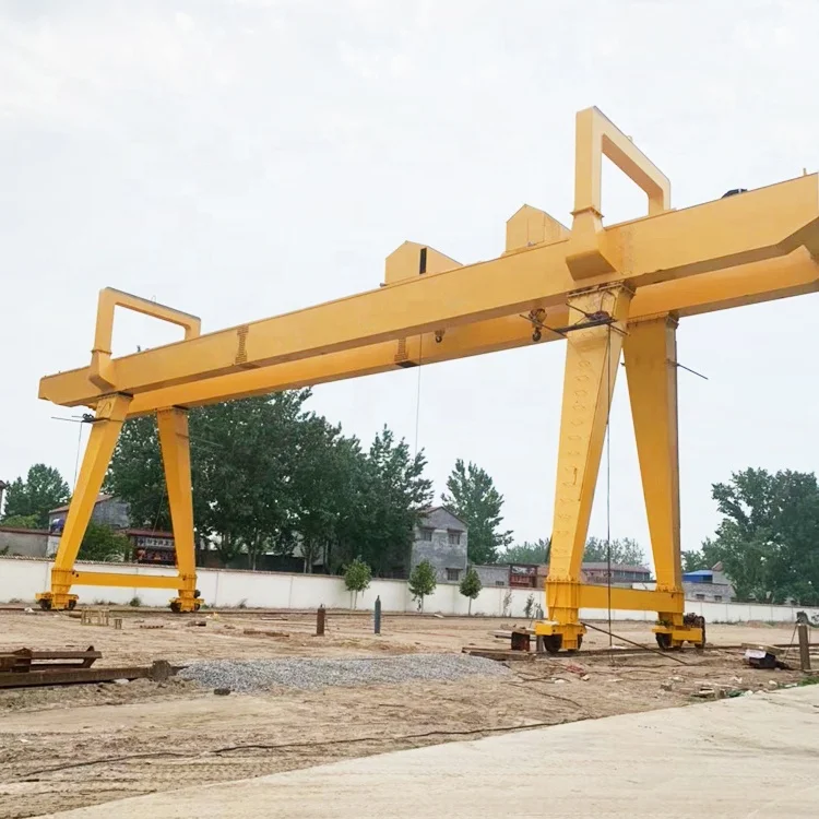 60 ton double girder gantry crane with China factory price