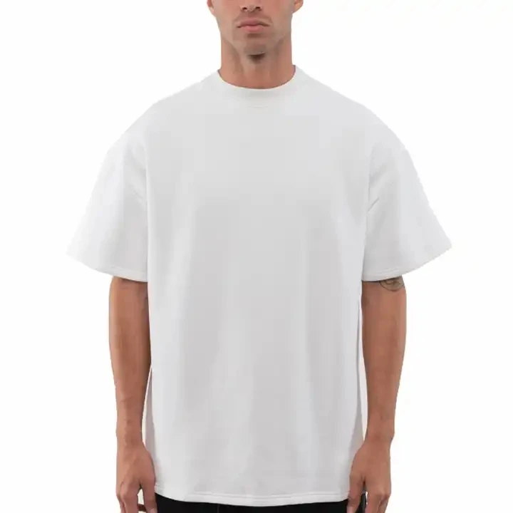 180 Gsm High Quality 100% Cotton Plus Size Mans T-shirts Printing Embroidery Custom Blank Unisex Oversized t shirt